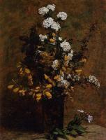 Fantin-Latour, Henri - Broom and Other Spring Flowers in a Vase